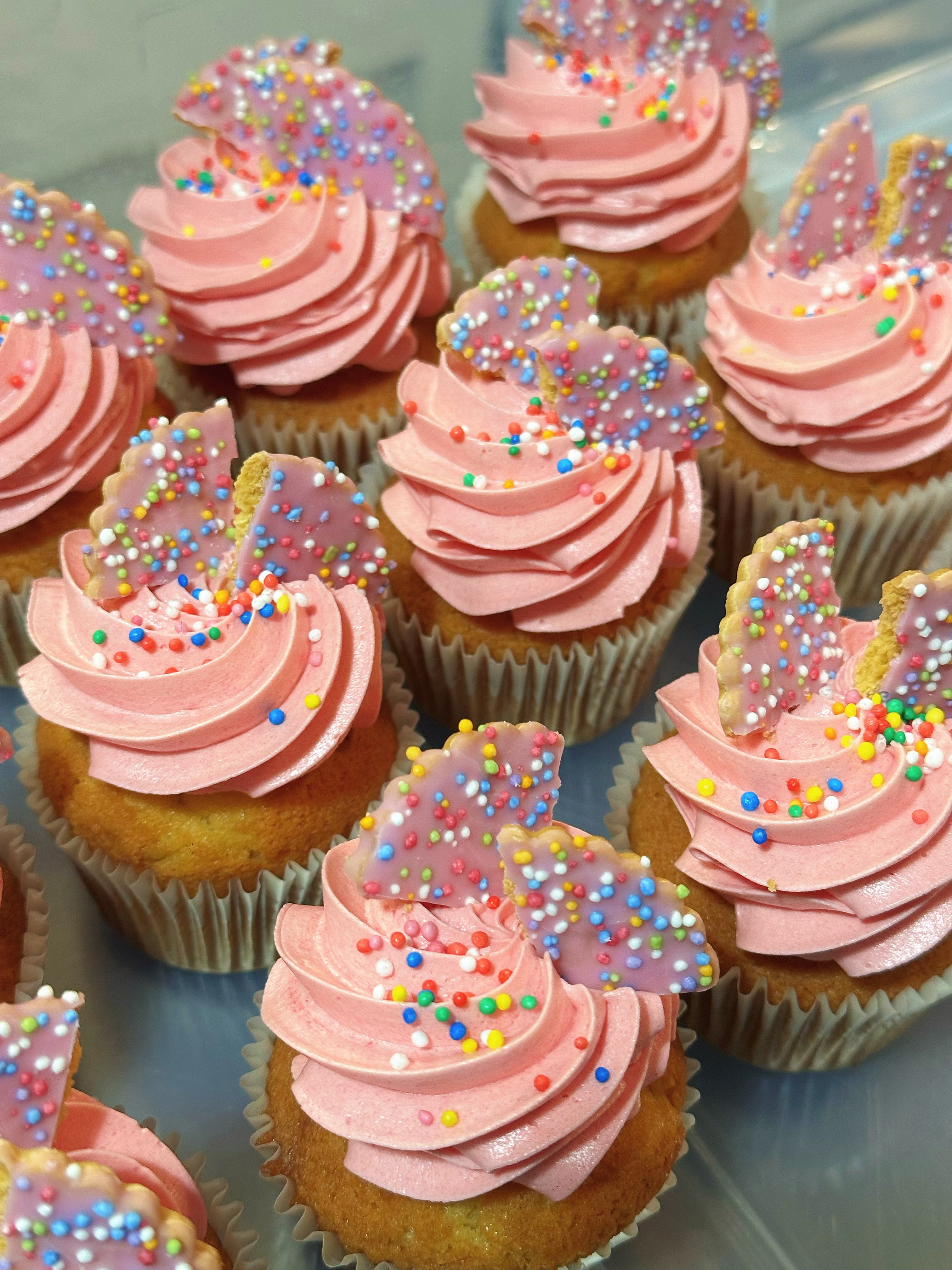 Birthday cupcakes