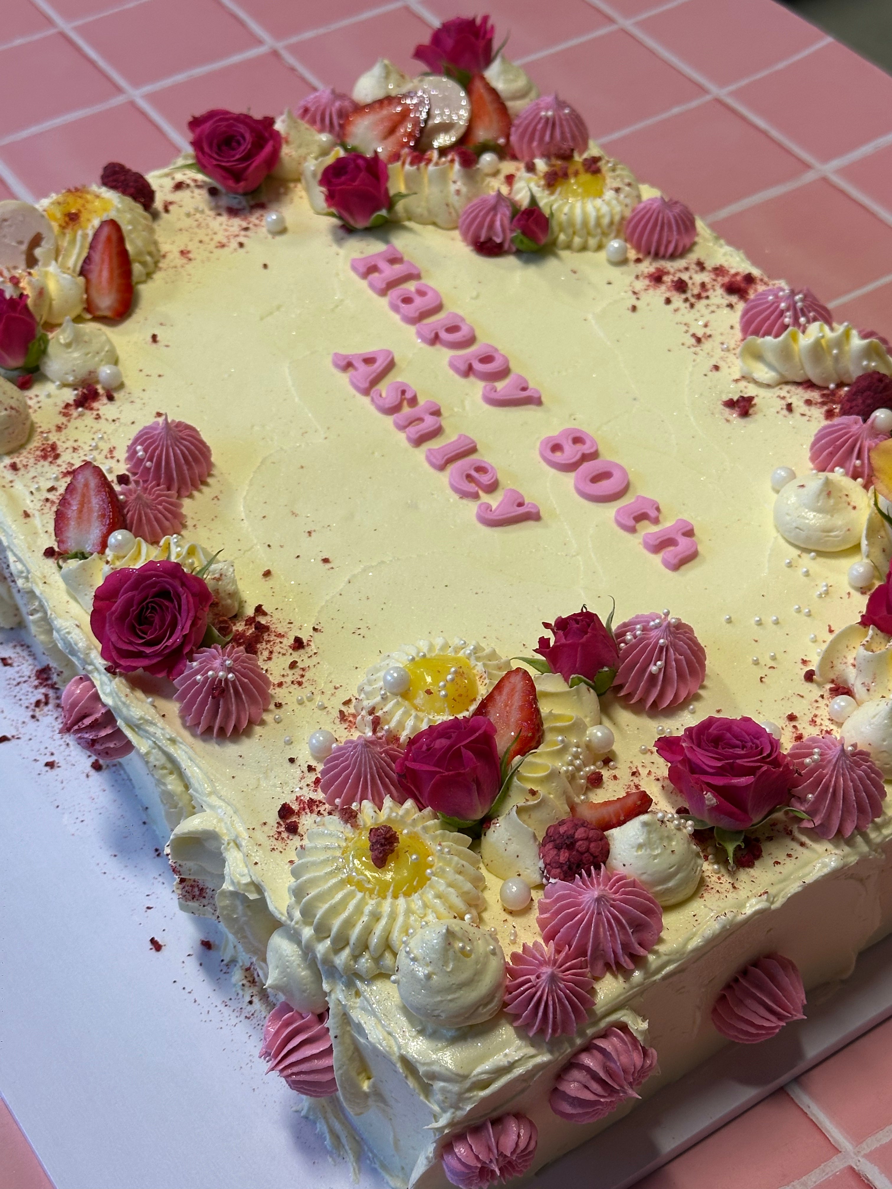 Party cake slab