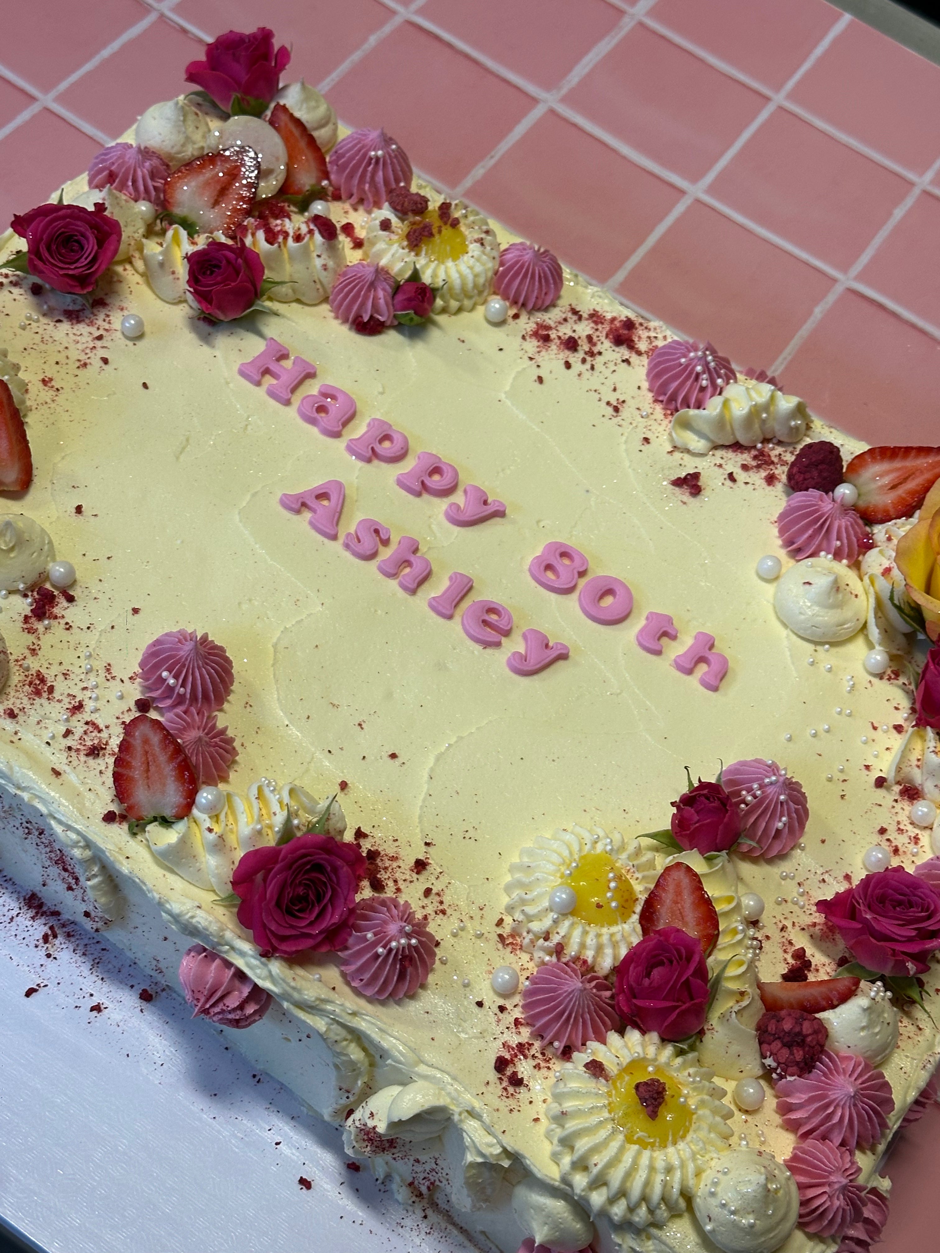 Party cake slab